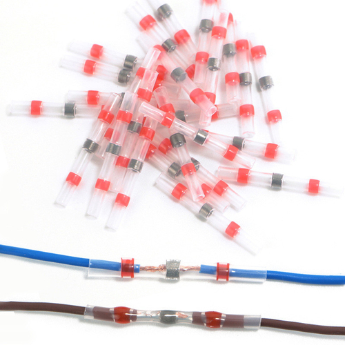 Rot Gelb Blau Wärmeschrumpfverbinder Isolierter und wasserdichter Steckverbinder