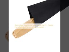 Black/White - Heat Shrink Tube - Single Wall PE - Flexible - Flame Retardant-RoHs and Sony Compliant