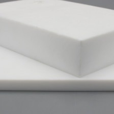 Guter Preis 10mm PTFE Schneidebrett, das PTFE-Produkt-Reinweiß formt Online