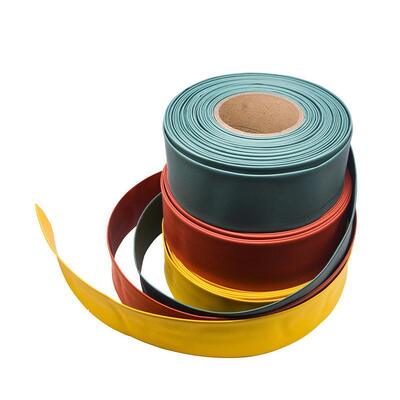 Guter Preis Heat Shrinkable Tubing 2:1 Flame Retardant Halogen Free , Black/White/Red/Blue/Yellow  0.5mm-150mm Diameter 125℃ Single Wall Tube Online
