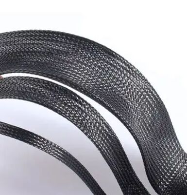 Guter Preis A wide rang of styles and sizes high flame-retardant expandable braided sleeving more smooth and bright Online