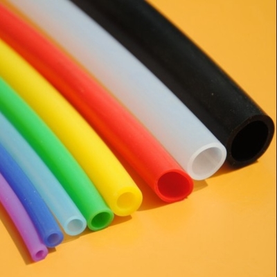 Guter Preis Rotes weiches flexibles Gelb des Silikonkautschuk-Rohr-1-7mm Online