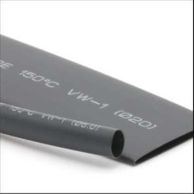 Guter Preis 2.4mm Hitze-Psychiaters-Isolierrohr Fluoroelastomer, schwarzer dünner Wand-Polyolefin-Hitze-Psychiaters-Schläuche Online
