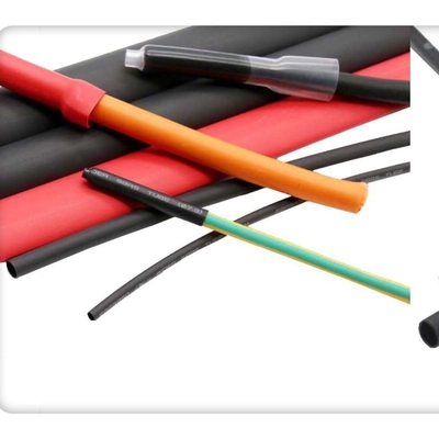 Guter Preis 6.4mm Doppelwand-Hitze-Psychiaters-Rohr 3 bis 1, Hitze-Psychiaters-Schläuche ASTM D876 flammhemmender Online