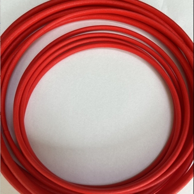 Guter Preis Roter Silikonkautschuk beschichtete das Fiberglas, das 3.5mm 12mm Sleeving ist Online
